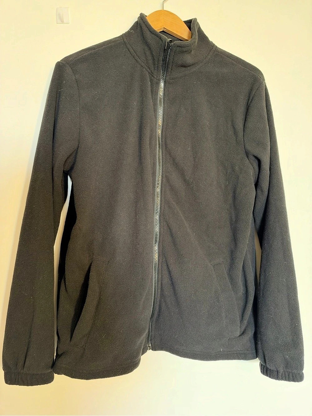 Mountain Warehouse Fleece Zip Jacket Black Medium